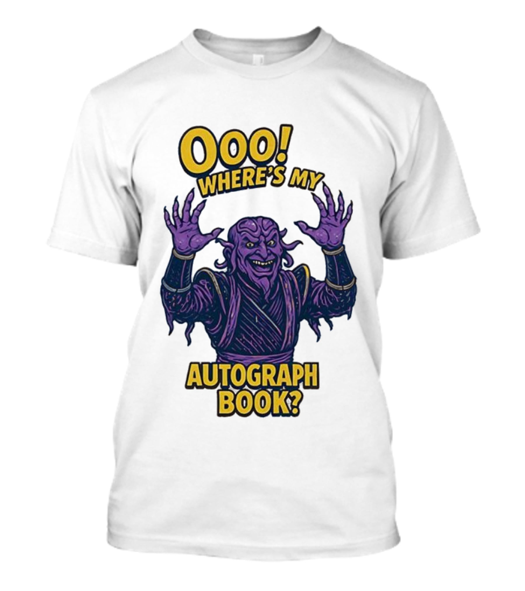 Ivan Ooze Ooo Where's My Autograph Book T-Shirt