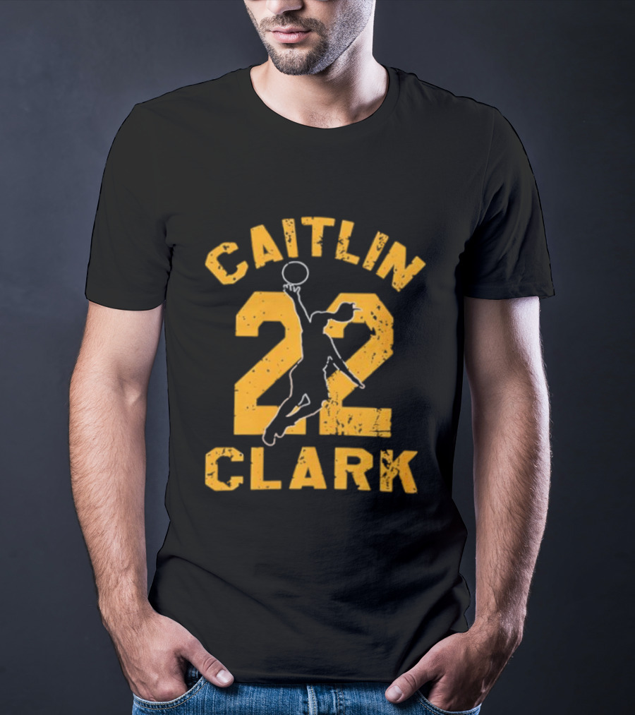 Caitlin Clark 2025 22 Women’s Basketball Retro Style T-Shirt