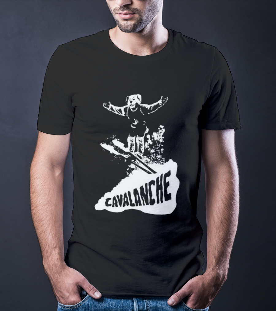 Cleveland Cavaliers Cavalanche Moondog Ski Mascot Adventure T-Shirt