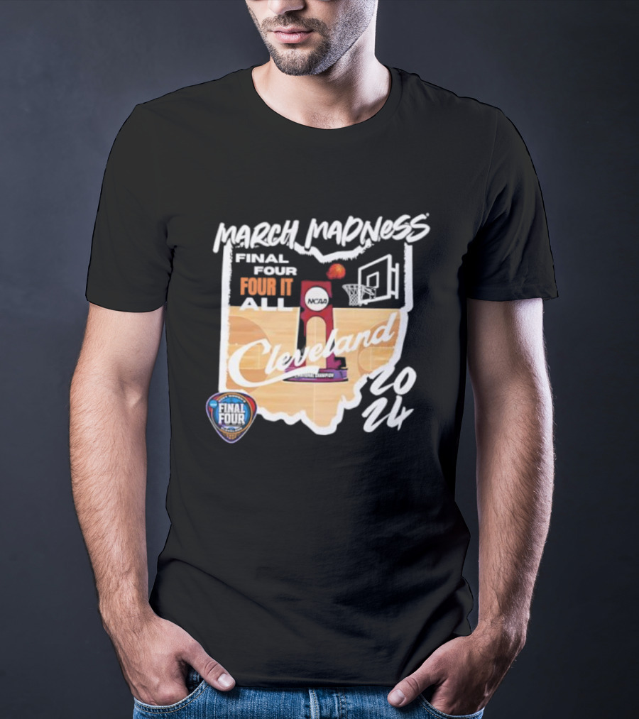 2025 NCAA March Madness Final Four Cleveland Women's Basketball 23 T-Shirt