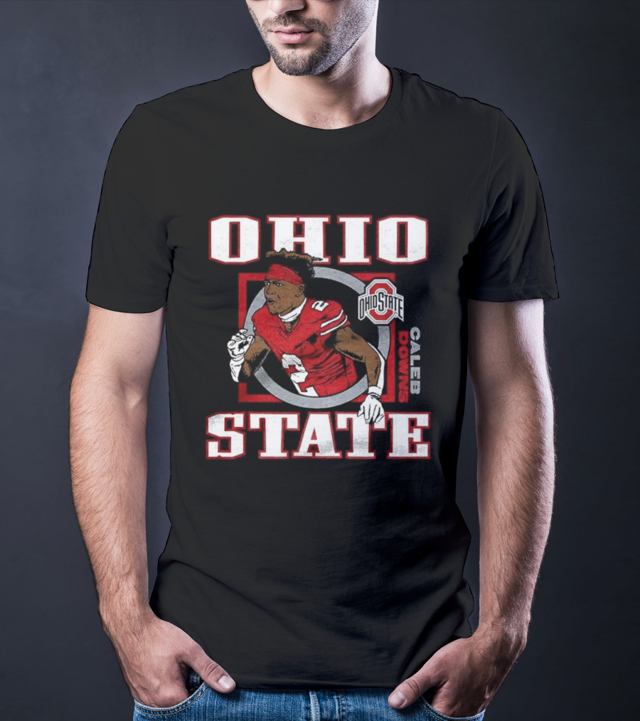 Ohio State Buckeye Caleb Downs Football Ohio State T-Shirt