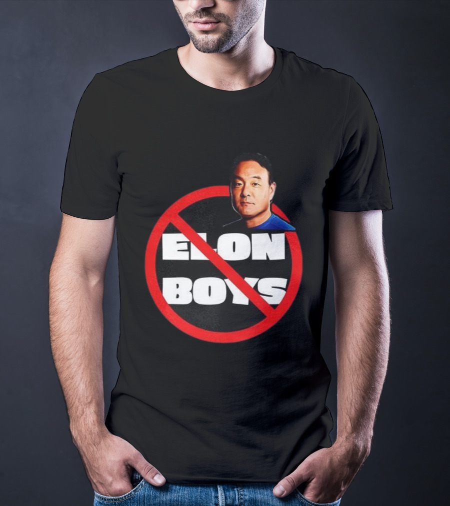 Elon Boys No Symbol Parody With Celebrity Face T-Shirt