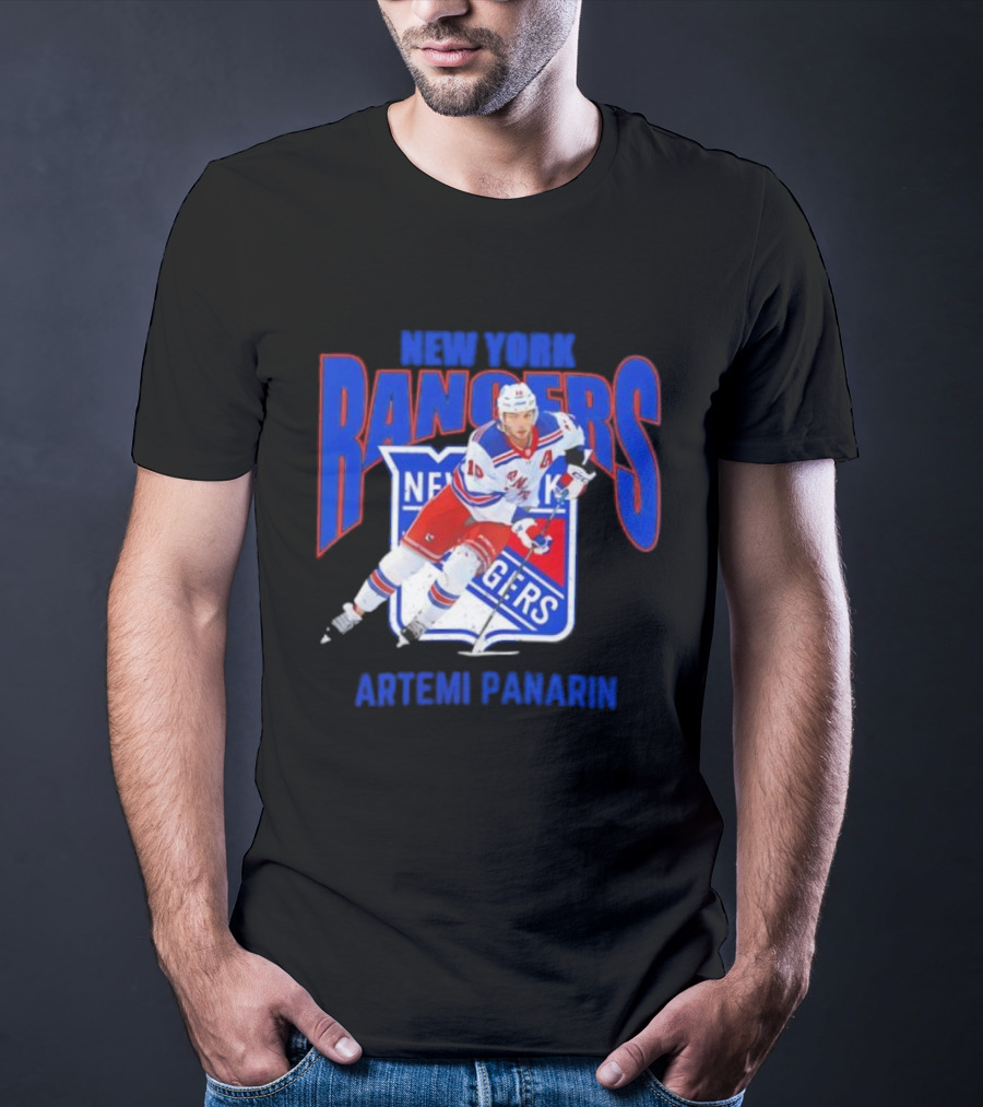 New York Rangers Artemi Panarin Playoffs T-Shirt