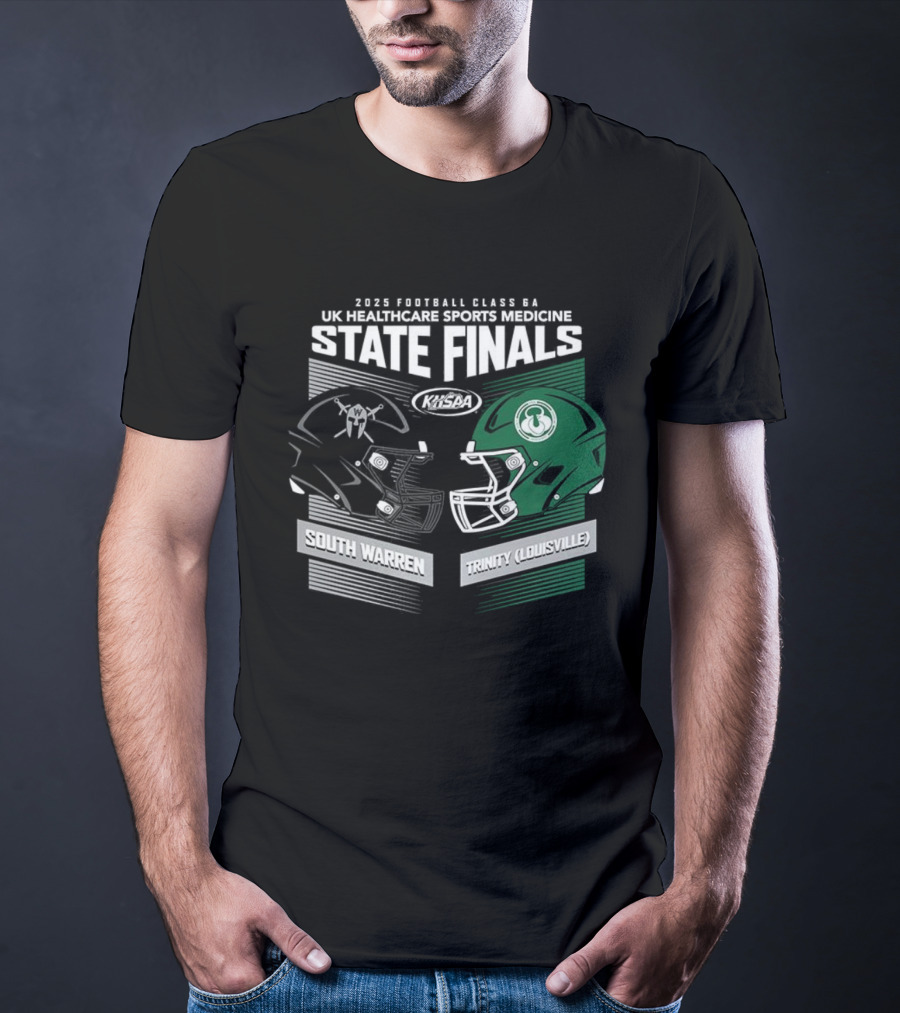 2023 KHSAA Football Class 6A State Finals South Warren Vs Trinity Louisville T-Shirt