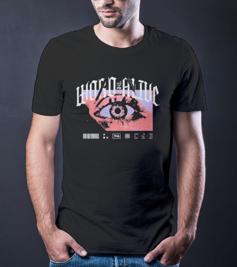 The Word Alive Nocturnal Future Eye Echo Chamber The Real You T-Shirt
