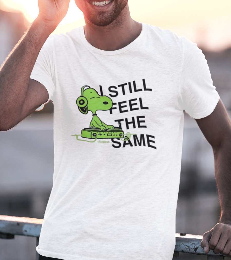 Antisocialsocialclub Merch Assc X Peanuts I Still Feel The Same Dj Snoopy T-Shirt