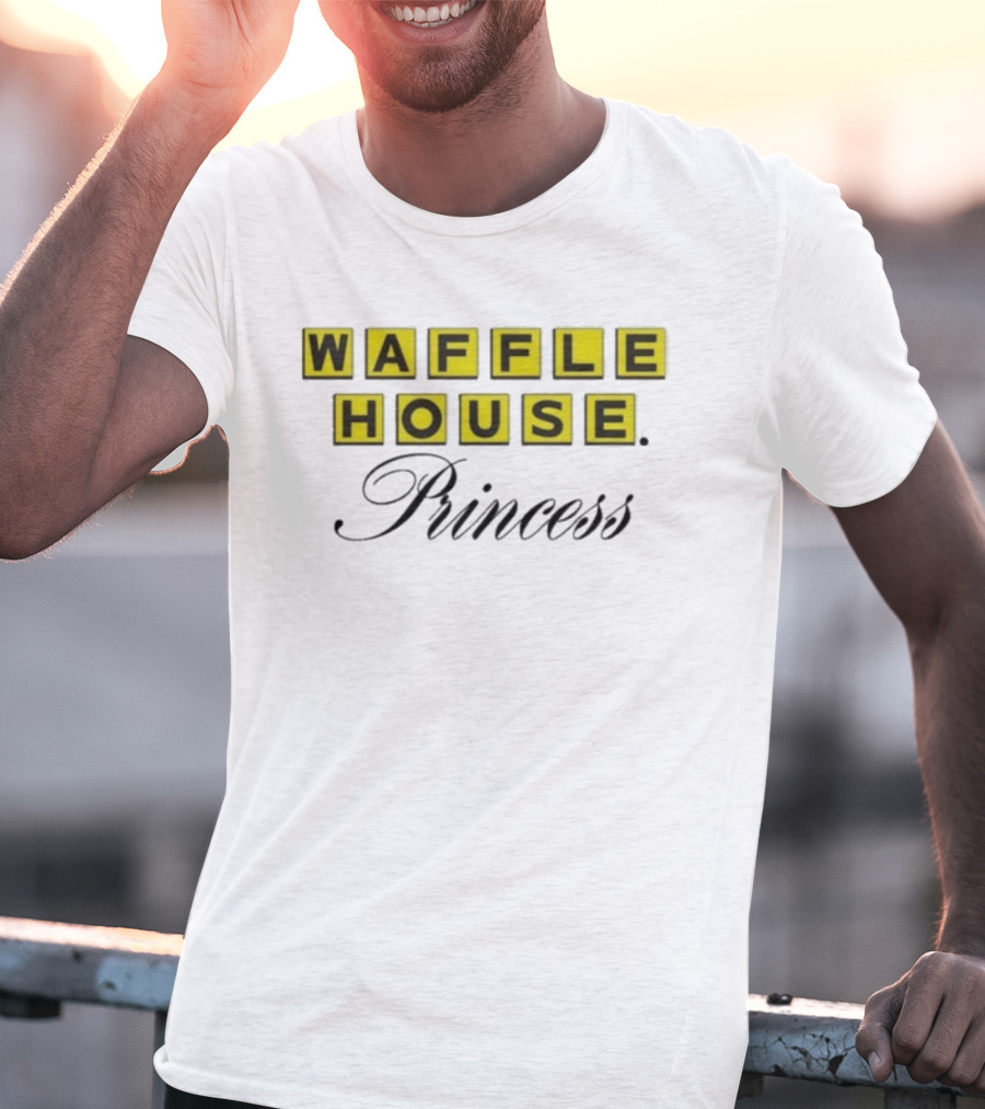 Waffle House Princess Classic Retro Style T-Shirt