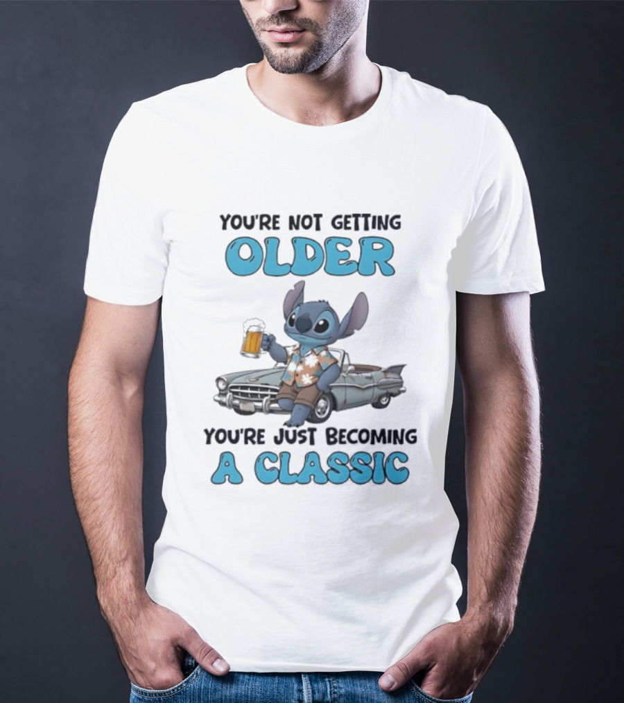 Stitch You're Not Getting Older You're Just Becoming A Classic Popsicle Outfit T-Shirt