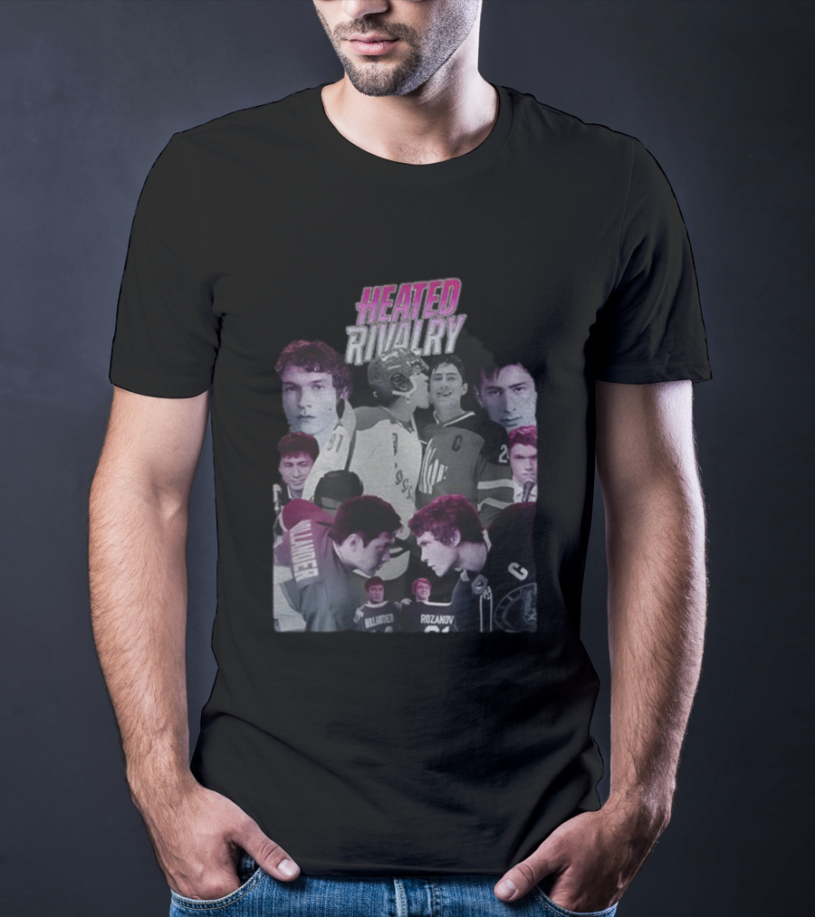 Heated Rivalry Ilya Rozanov Licks Shane Hollander Face Hollander Rozanov 91 C T-Shirt