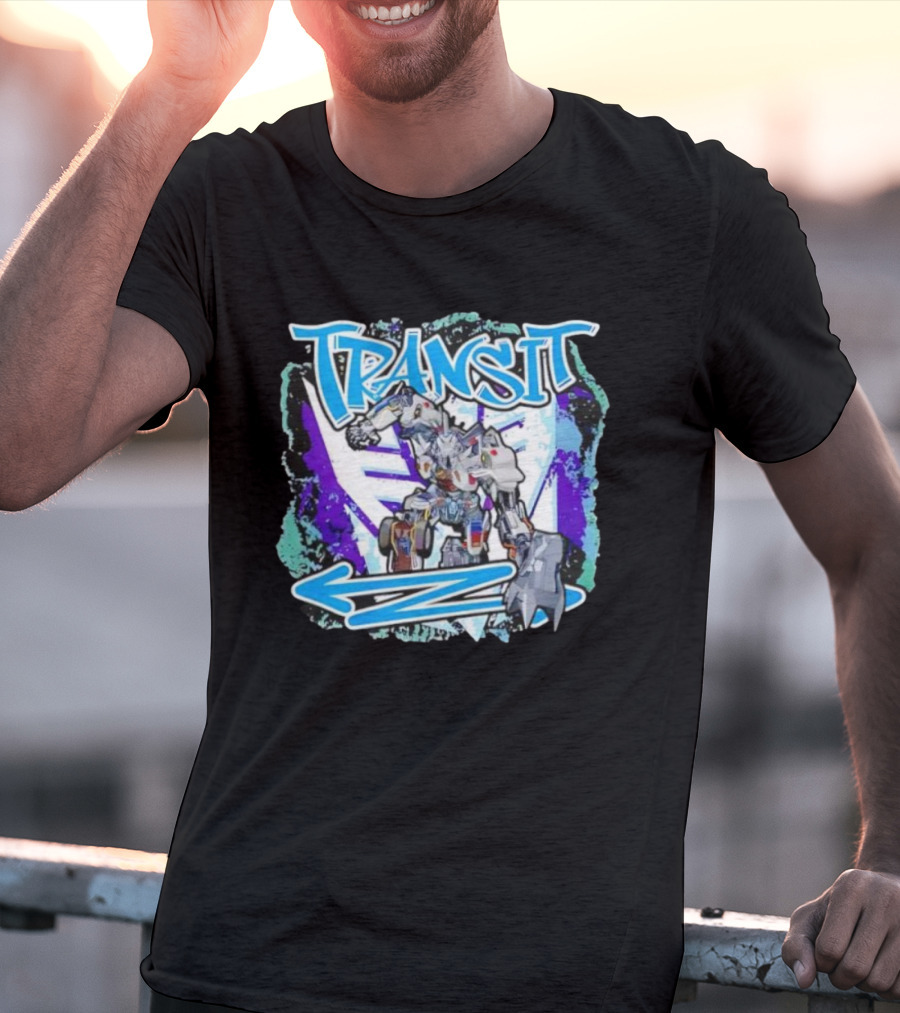 Transit Robot Transformers Arrow Style T-Shirt