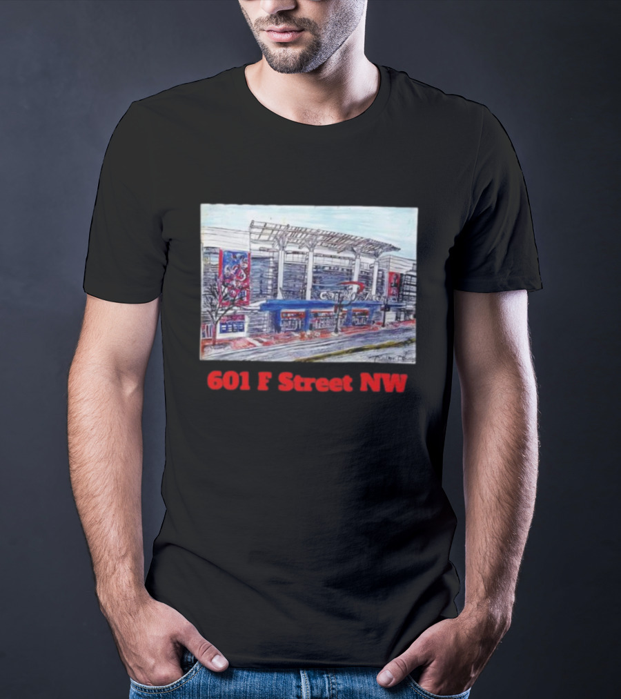 Washington Capitals Capital One Arena 601 F Street NW T-Shirt