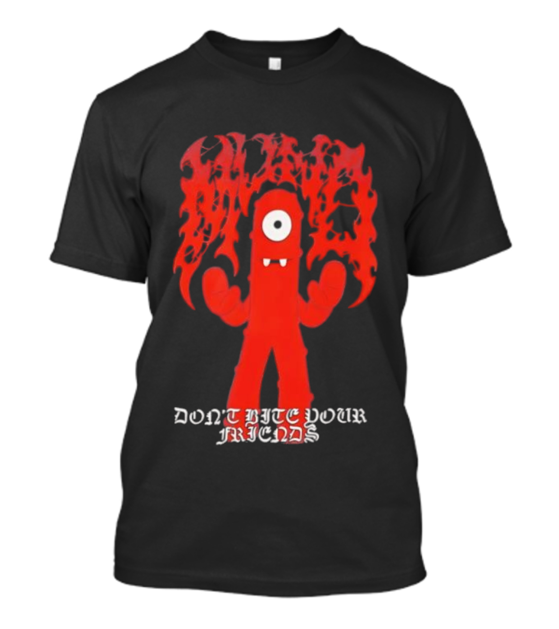 Yo Gabba Gabba Muno Don't Bite Your Friends Metal Classic T-Shirt