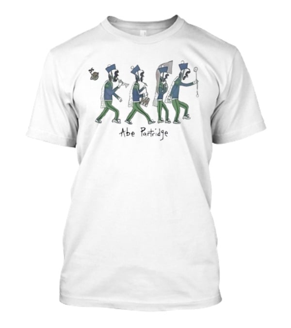 Abe Partridge Marching To Zion Lantern And Drummers T-Shirt