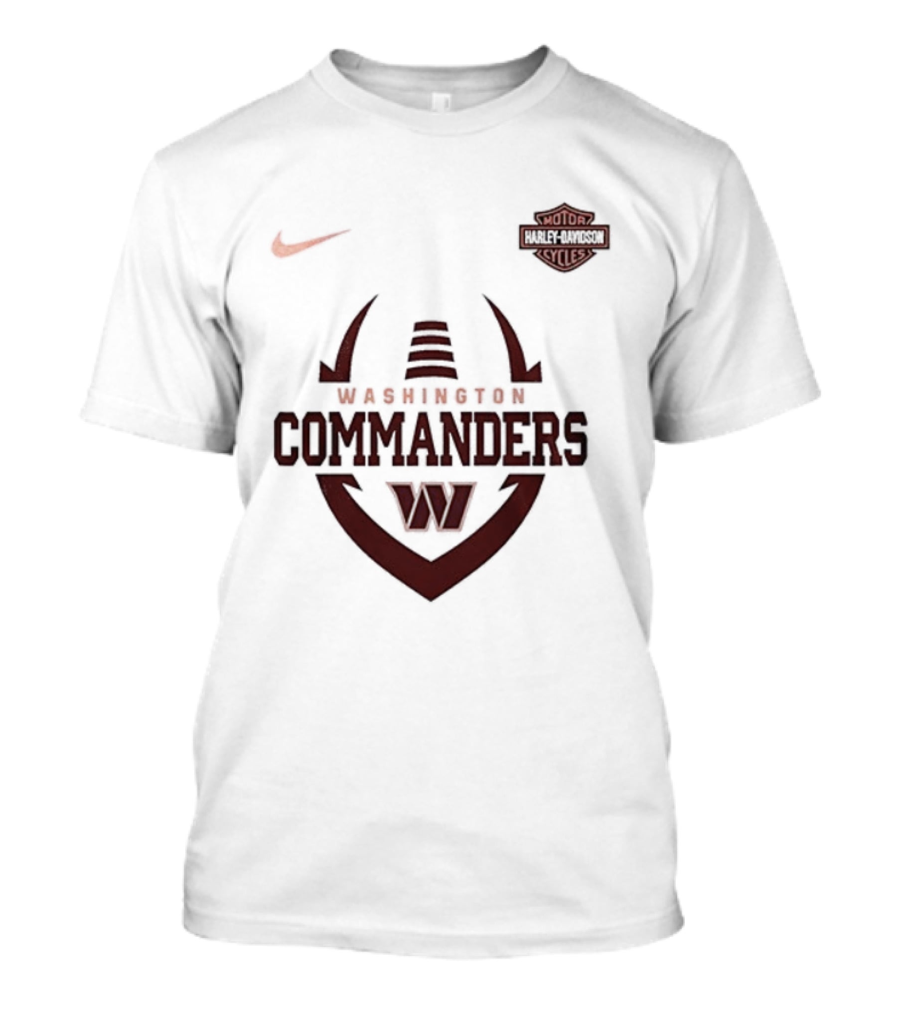 Washington Commanders Snoopy Harley Davidson Live To Ride Ride To Live T-Shirt