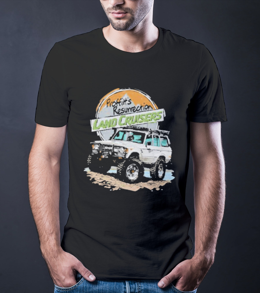 Land Cruisers Profits Resurrection Adventure Vintage Driving Scene T-Shirt