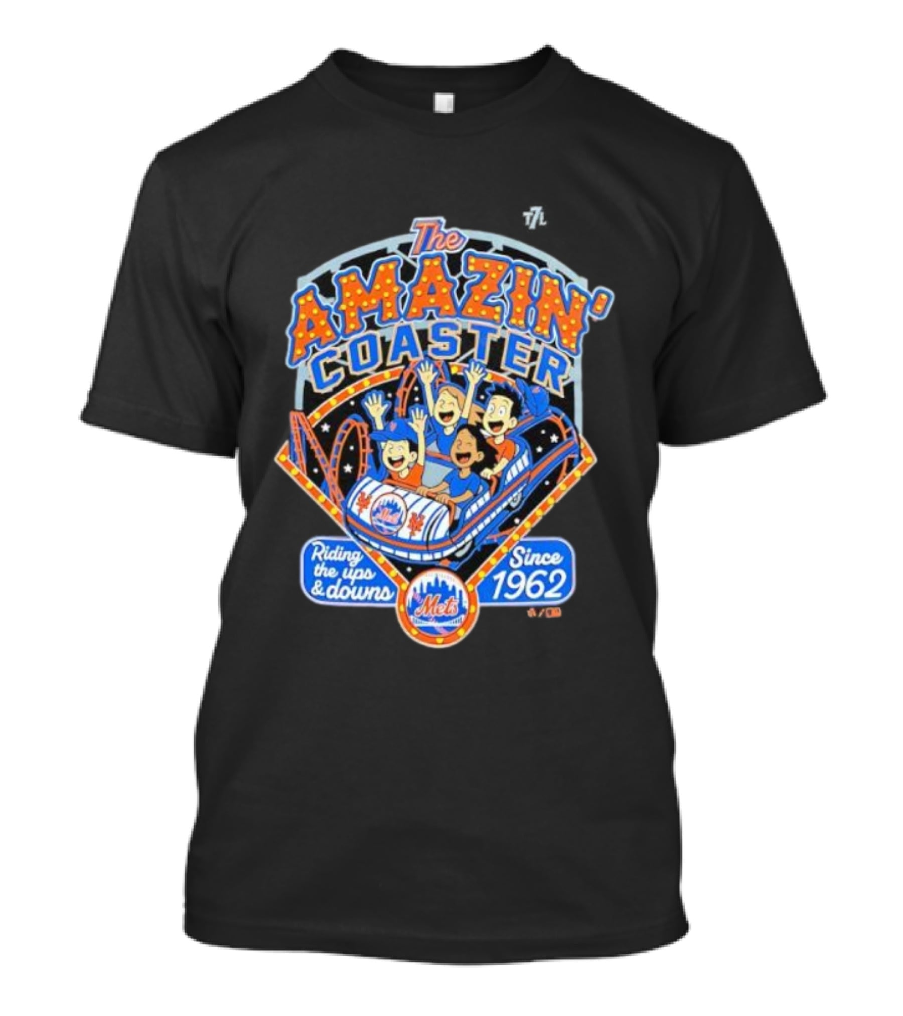 The Amazin' NY Mets Riding The Ups And Downs Since 1962 T-Shirt