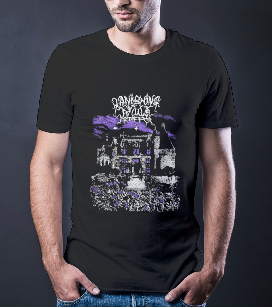 Vanishing Amulet Crumbled Estate Gothic Mansion Art T-Shirt