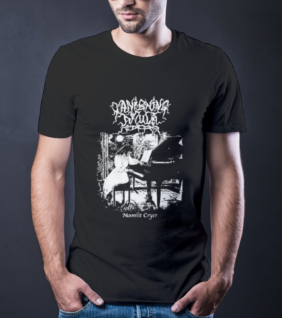 Vanishing Amulet Moonlit Cryer Dark Piano Aesthetic T-Shirt