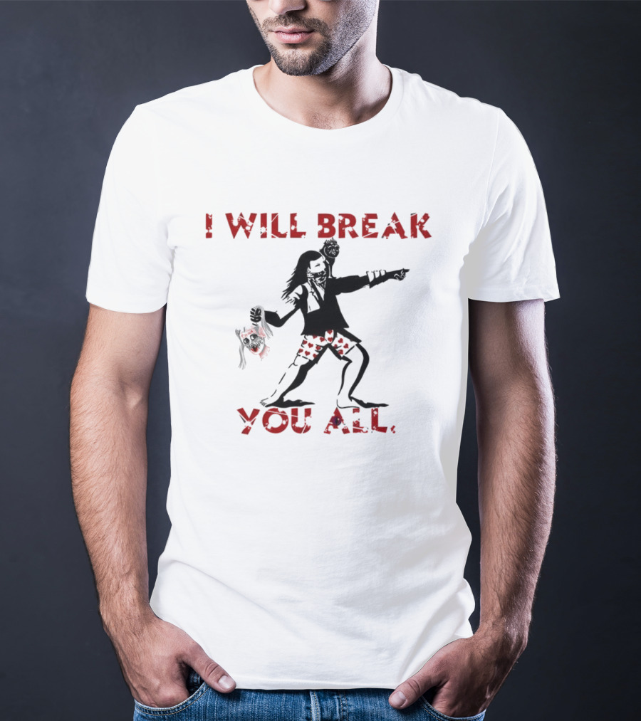Dungeon Crawler Carl I Will Break You All Comic Silhouette T-Shirt