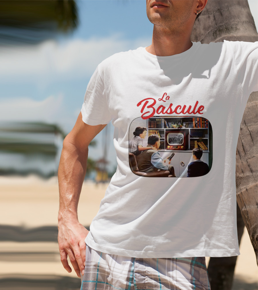 La Bascule Retro Family Ing Television Scene T-Shirt