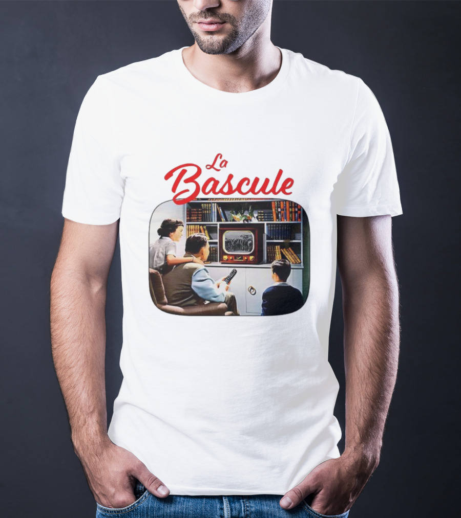 La Bascule Retro Family Ing Television Scene T-Shirt