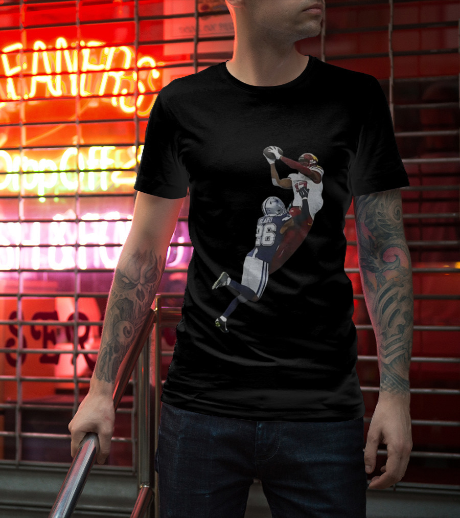 Terry McLaurin Washington Commanders Football Catch Vs Cowboys T-Shirt