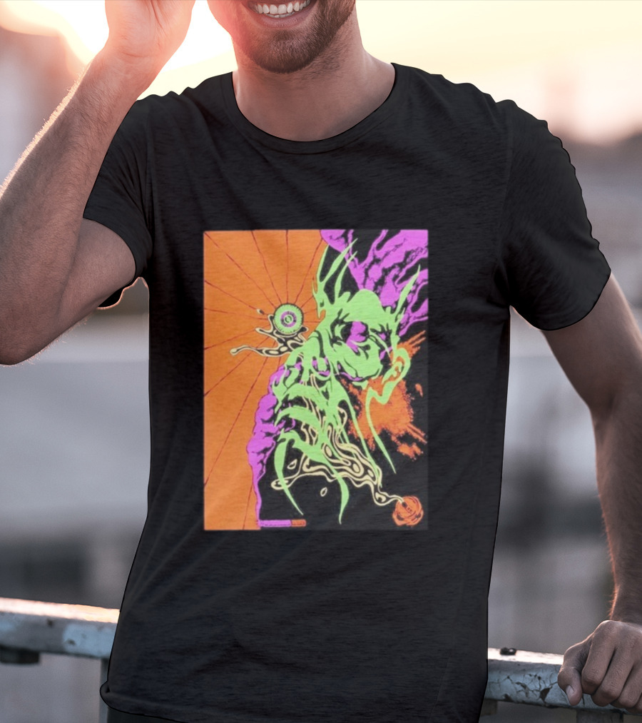 Viagra Boys Imploding Consciousness Psychedelic Creature Vortex T-Shirt