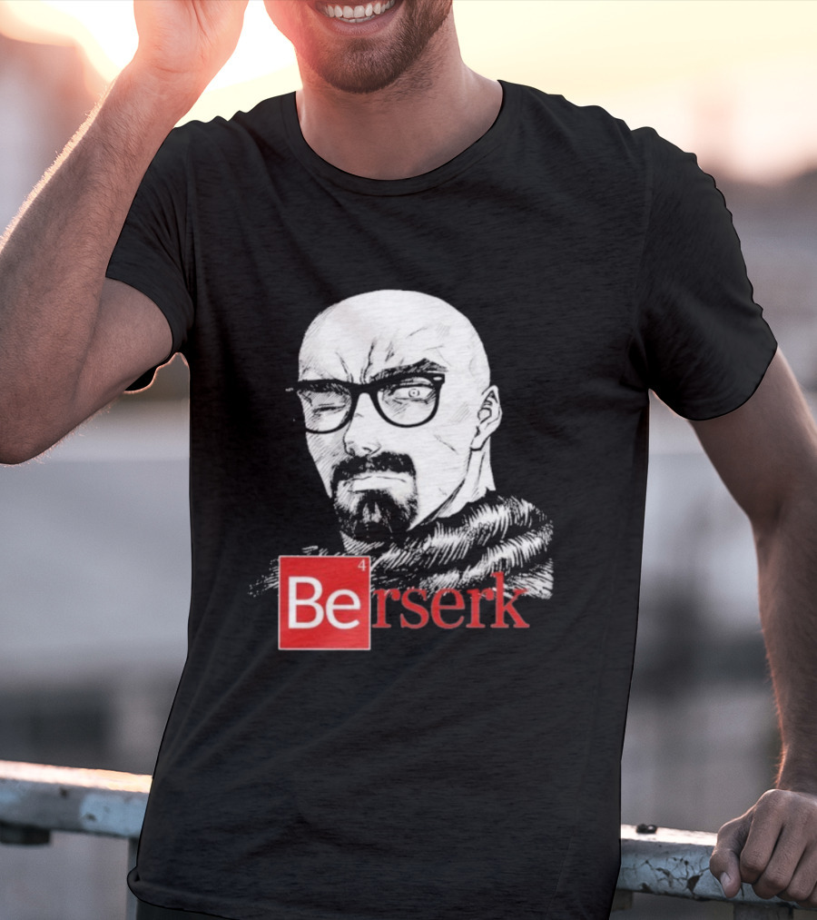 Breaking Bad Walter White Berserk Fusion T-Shirt