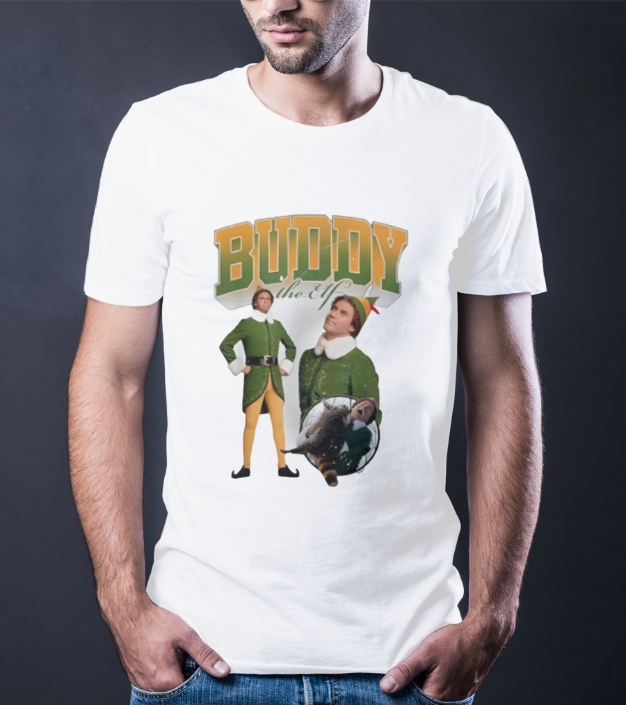 Buddy The Elf Christmas Comedy Movie Character Collection T-Shirt