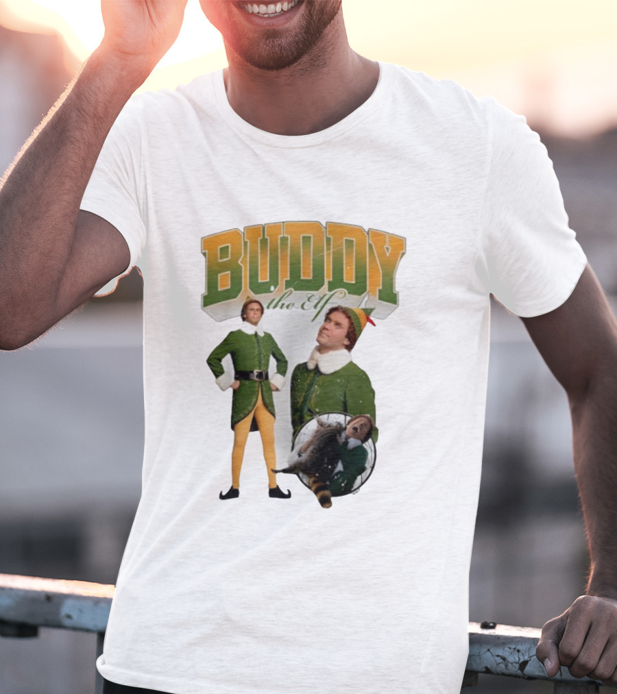 Buddy The Elf Christmas Comedy Movie Character Collection T-Shirt