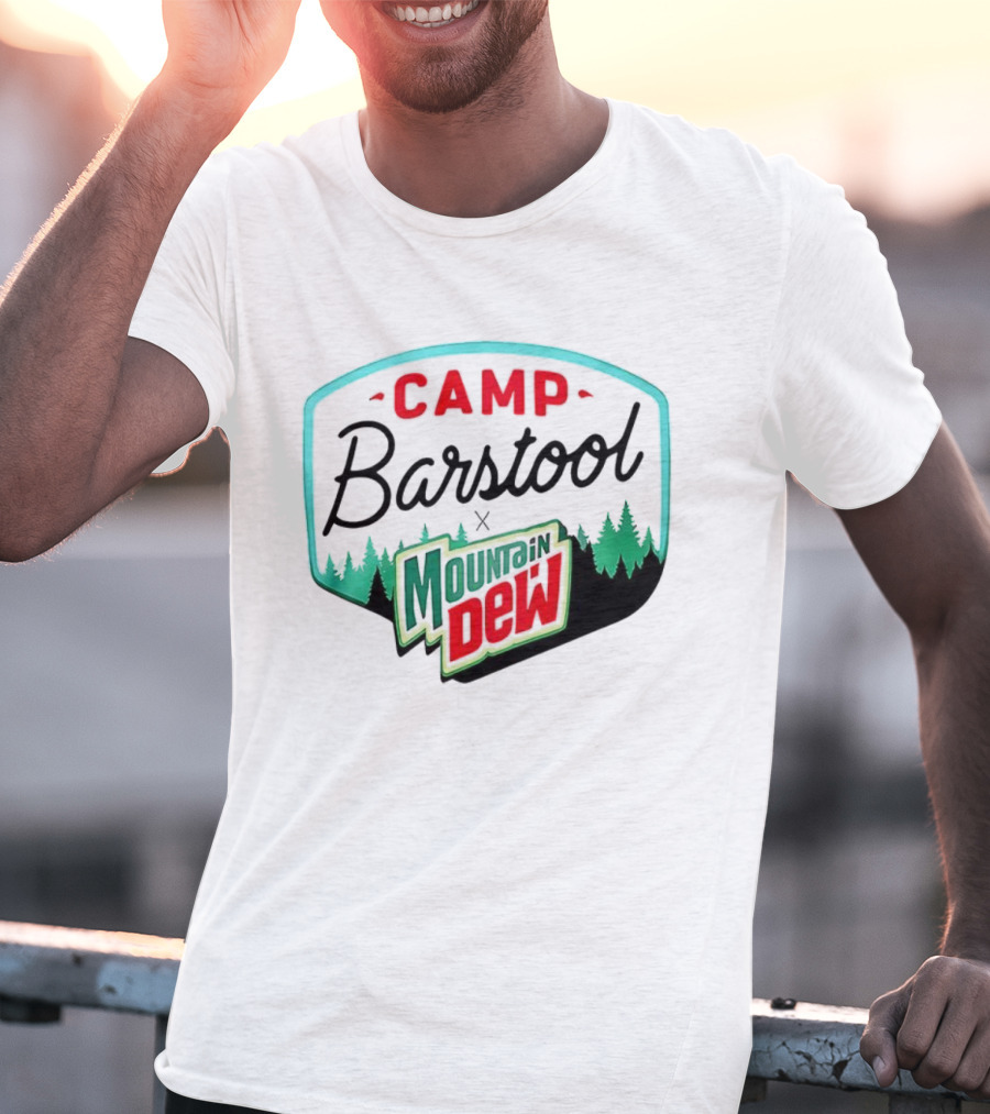 Camp Barstool Mountain Dew T-Shirt