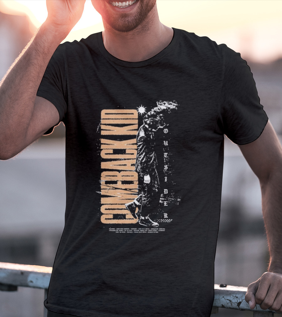 25 Years Of Comeback Kid Outsider Redux Celebration T-Shirt