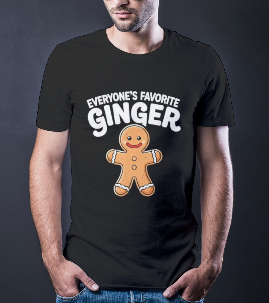 Everyone’s Favorite Ginger Gingerbread Man T-Shirt