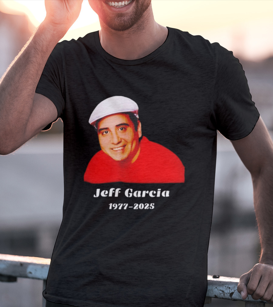 Jeff Garcia 1977-2028 Memorial Tribute Voice Actor T-Shirt
