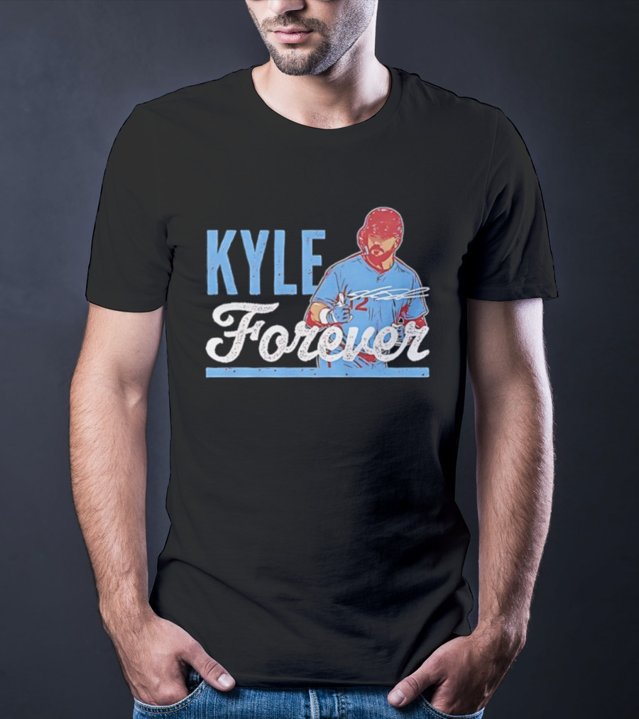 Kyle Schwarber Forever Washington Nationals MLB Baseball 2025 Signature T-Shirt