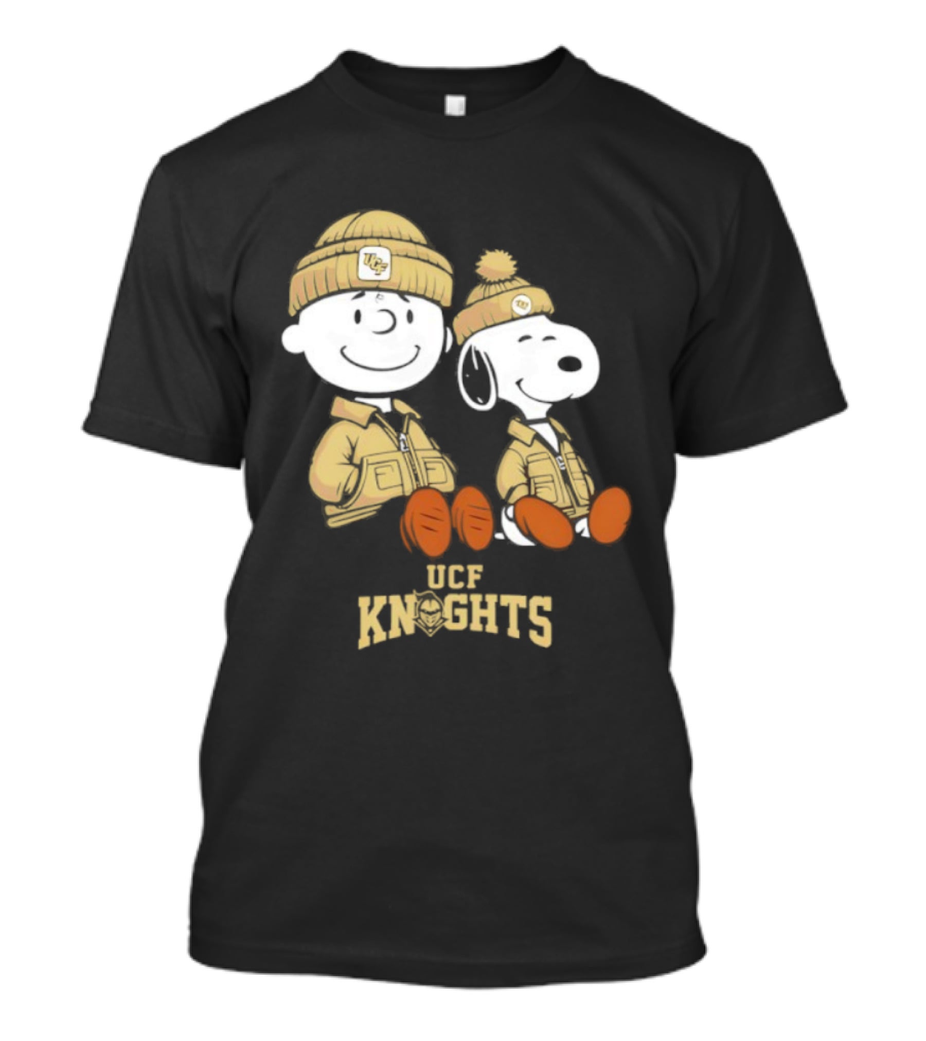 UCF Knights Snoopy Charlie Brown Collaboration Sweater Hat Football Peanuts T-Shirt