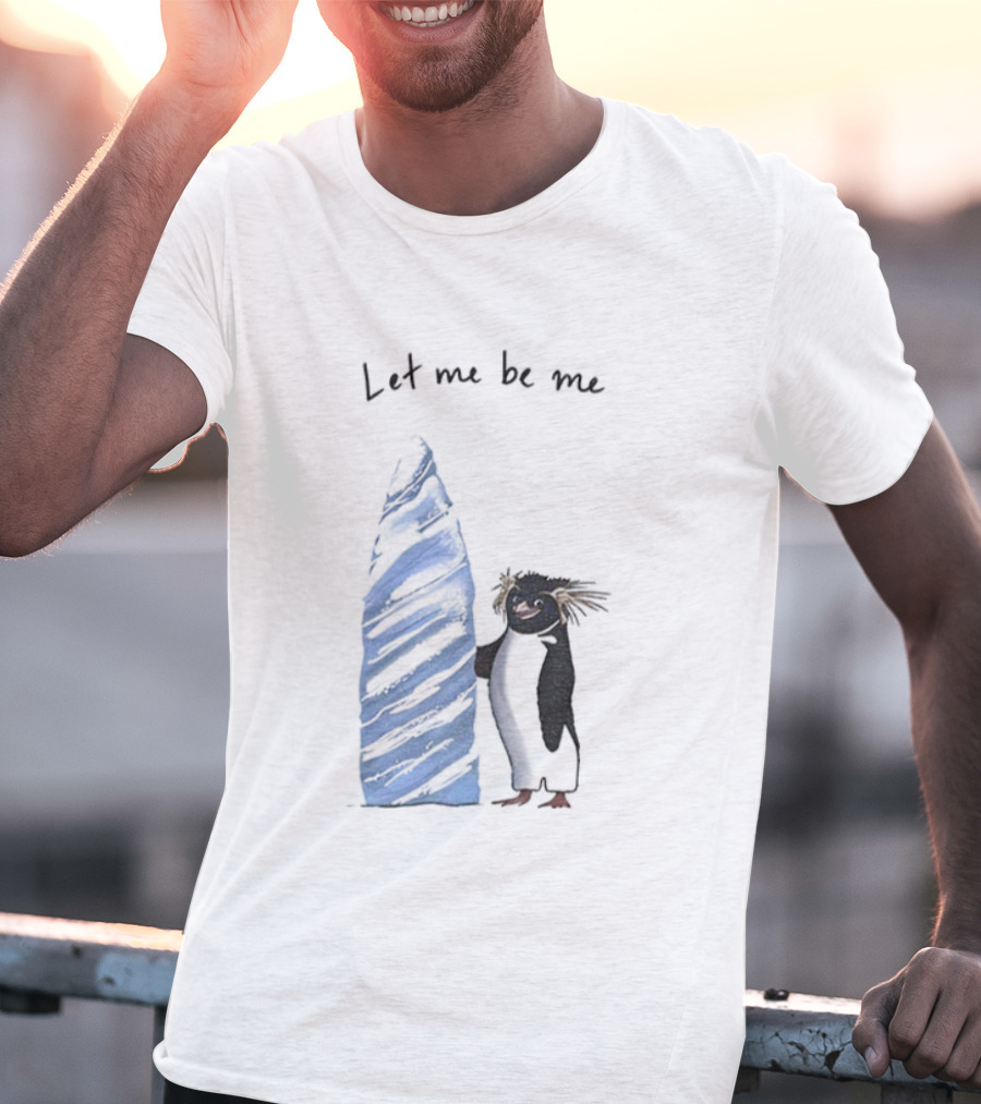 Cody Maverick Let Me Be Me Penguin With Surfboard T-Shirt