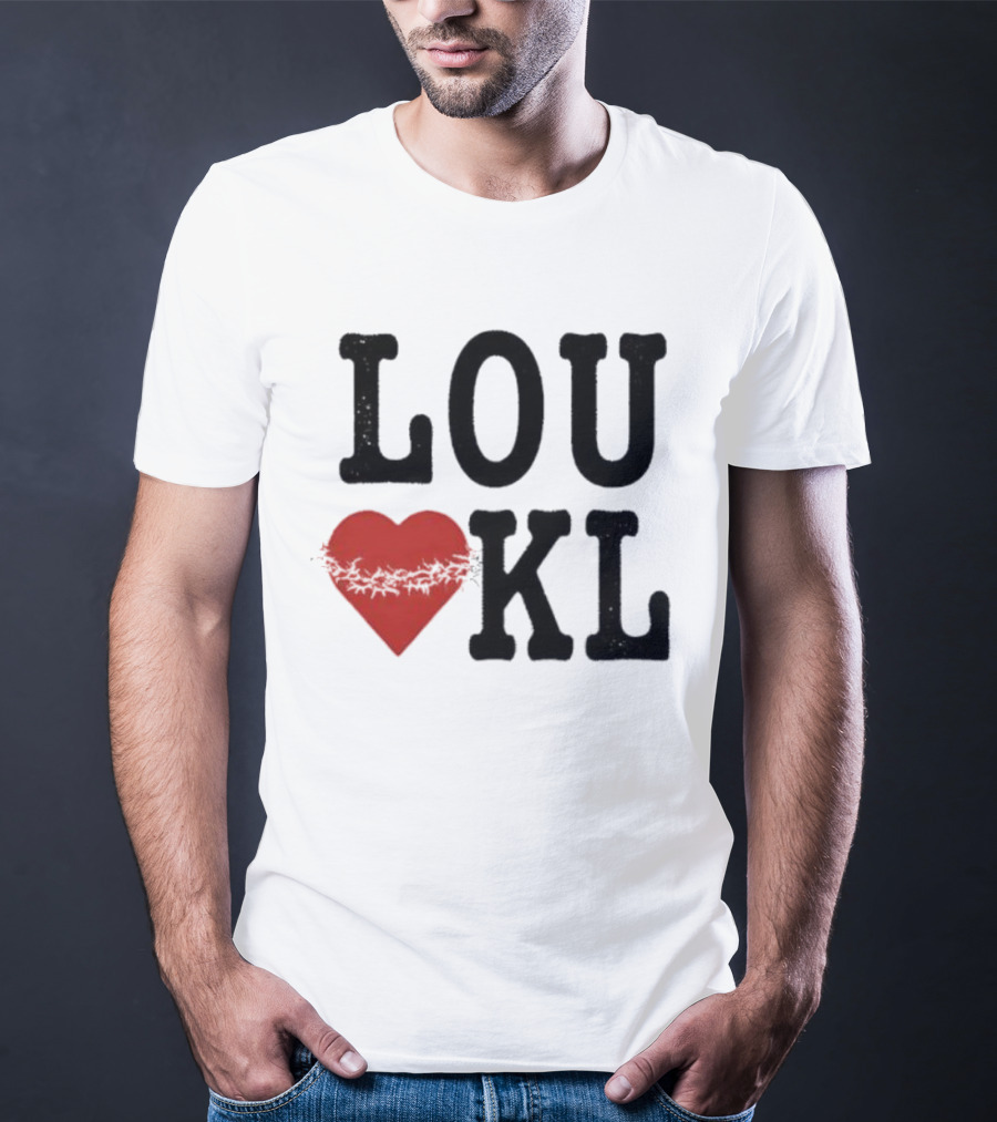 Knocked Loose Heart LOU KL Red Love T-Shirt