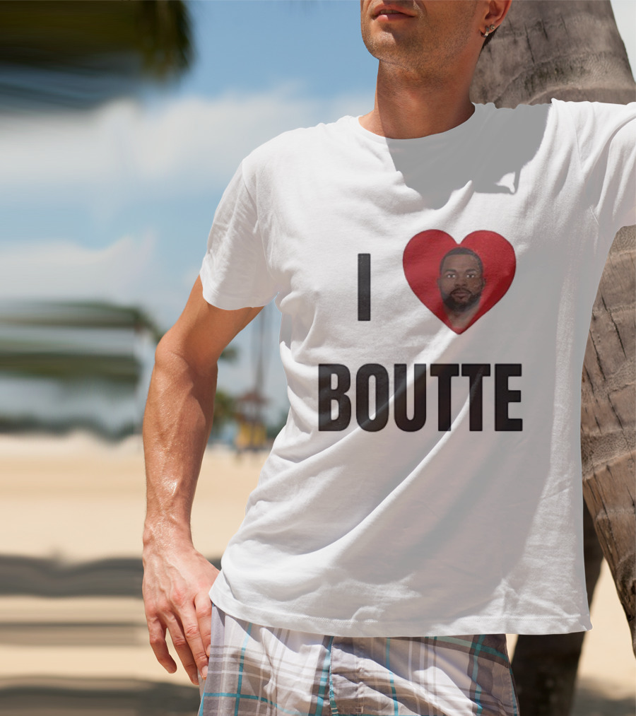 I Love Boutte New England Patriots Kayshon Boutte T-Shirt