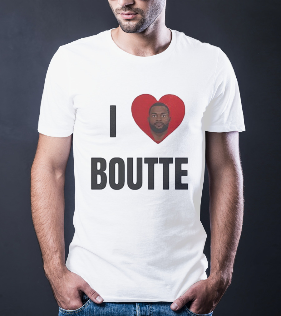 I Love Boutte New England Patriots Kayshon Boutte T-Shirt