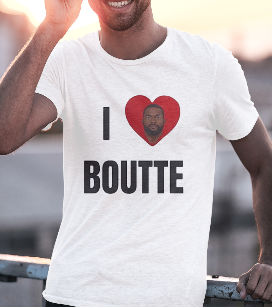 I Love Boutte New England Patriots Kayshon Boutte T-Shirt