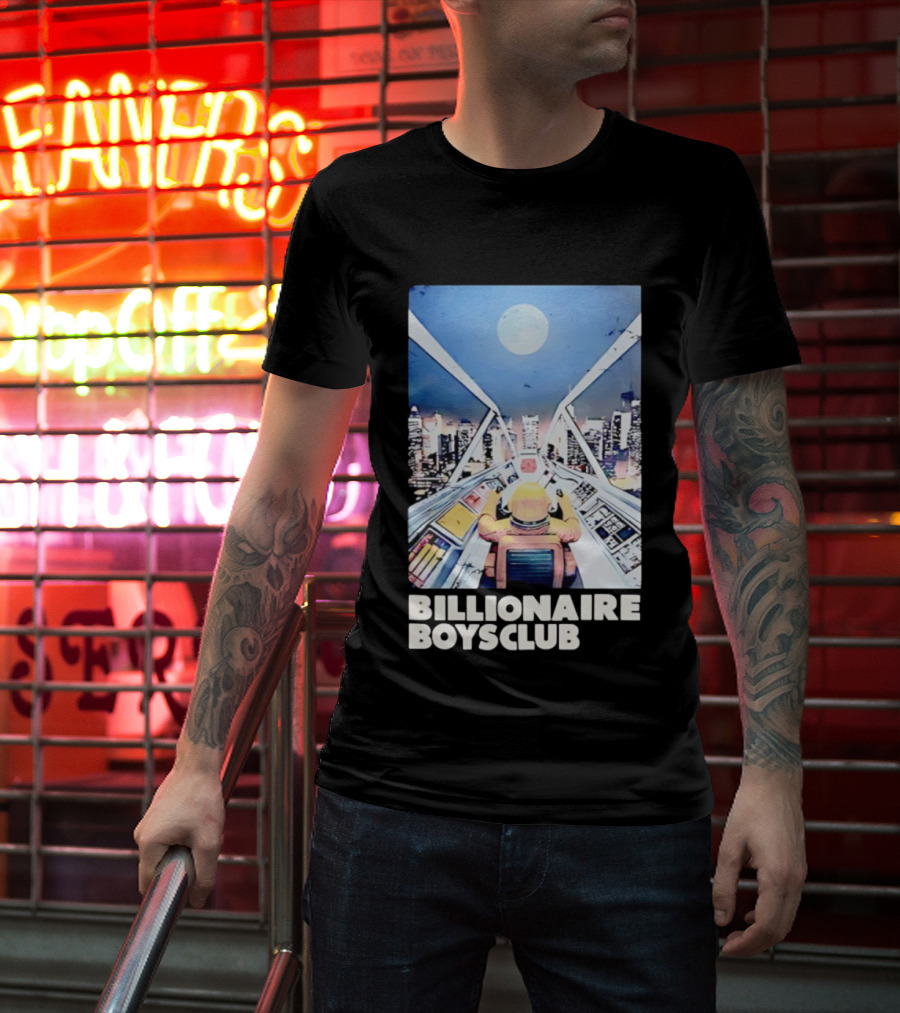 Billionaire Boys Club Space Pilot Skyline Adventure T-Shirt