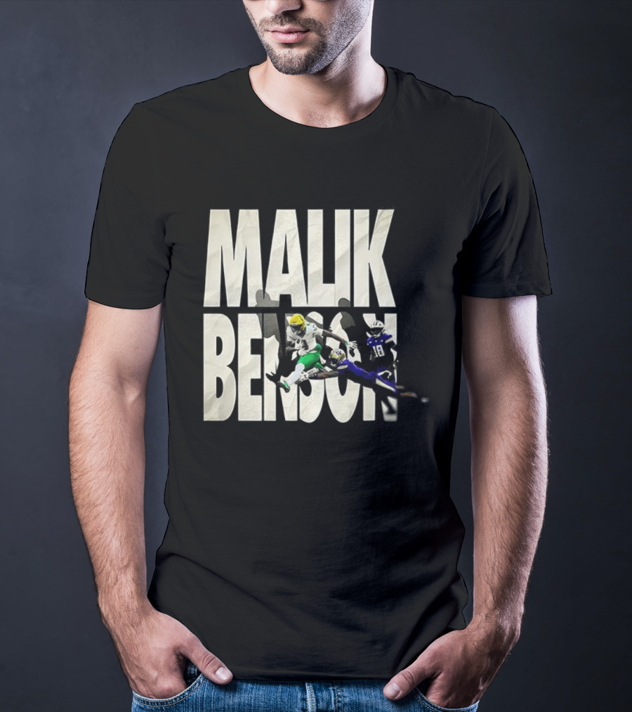 Malik Benson Ducks Triumph Over Huskies 26-14 T-Shirt