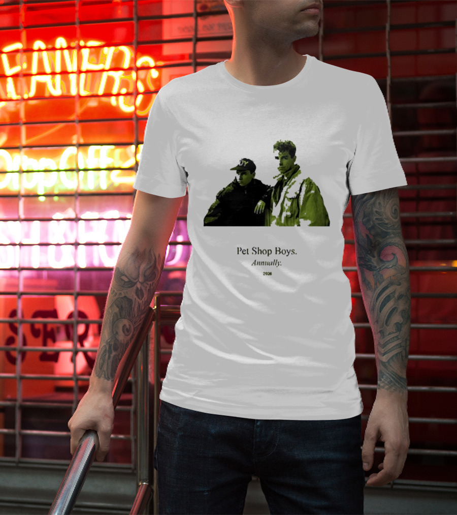 Pet Shop Boys Annually 2026 T-Shirt