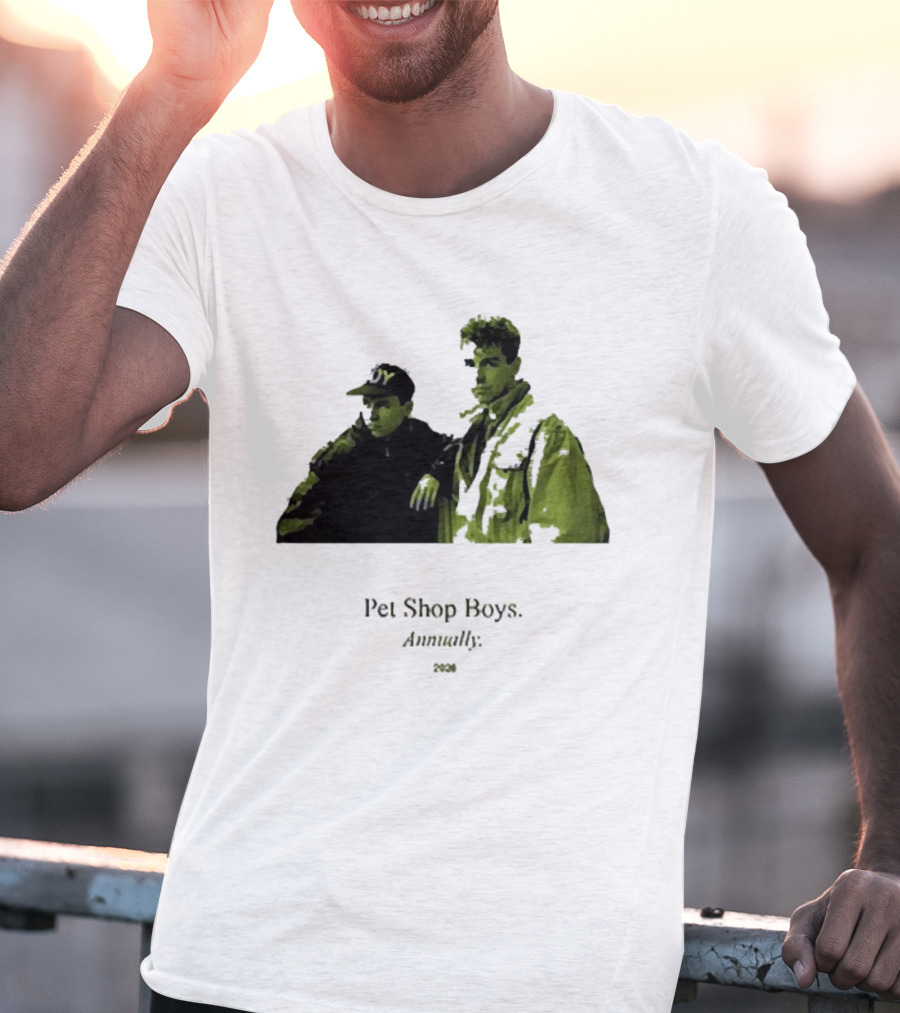 Pet Shop Boys Annually 2026 T-Shirt