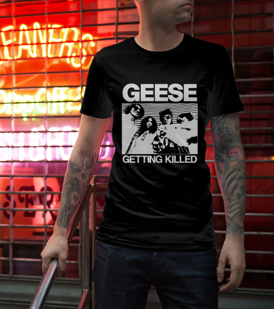 Cameron Winter Emily Green Dominic DiGesu Max Bassin Geese Getting Killed Tour T-Shirt