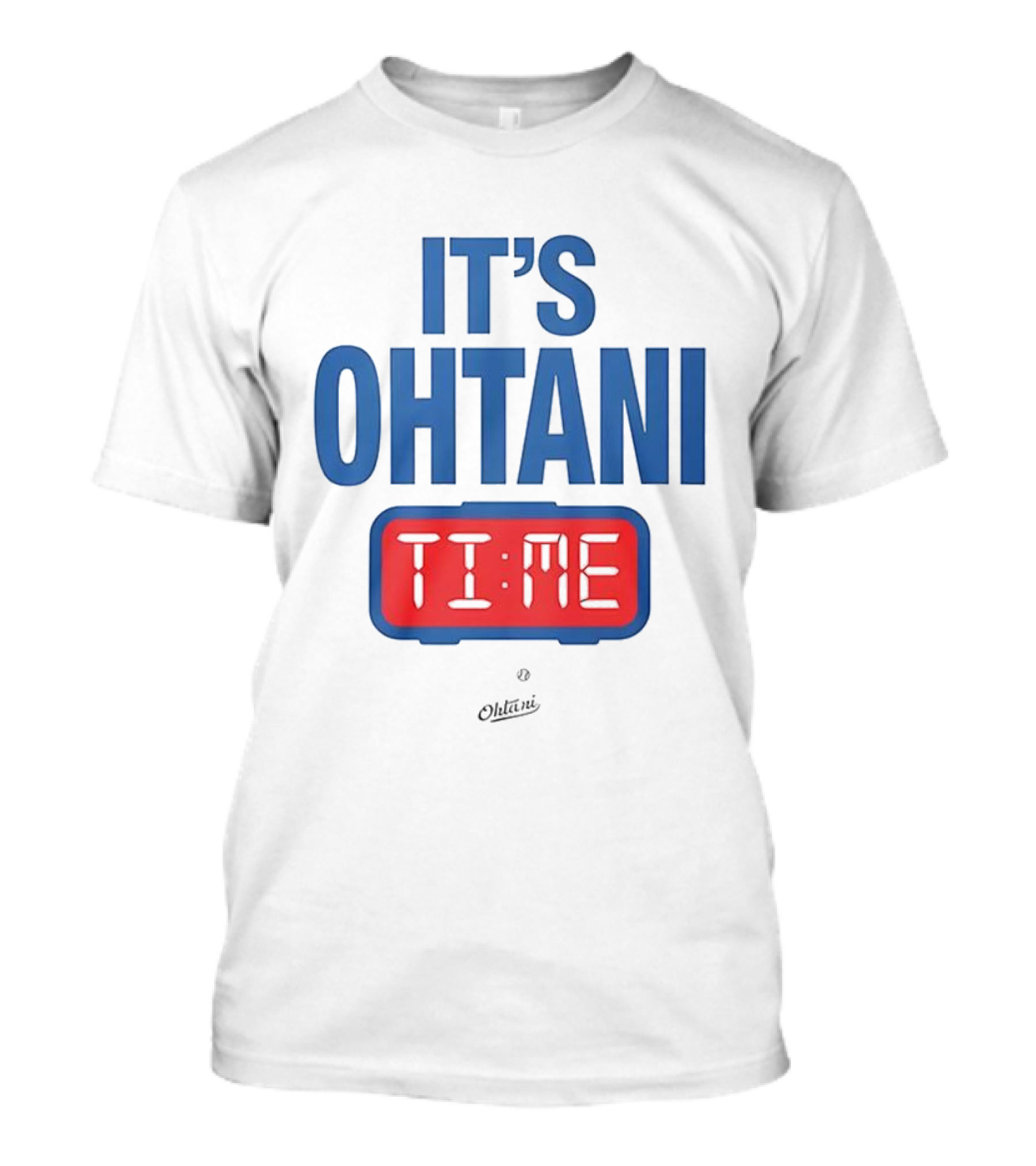 IT'S OHTANI TIME Los Angeles Dodgers Shohei Ohtani T-Shirt