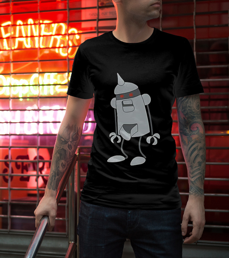 Penny Arcade Fruit Fucker Robot Wil Wheaton T-Shirt