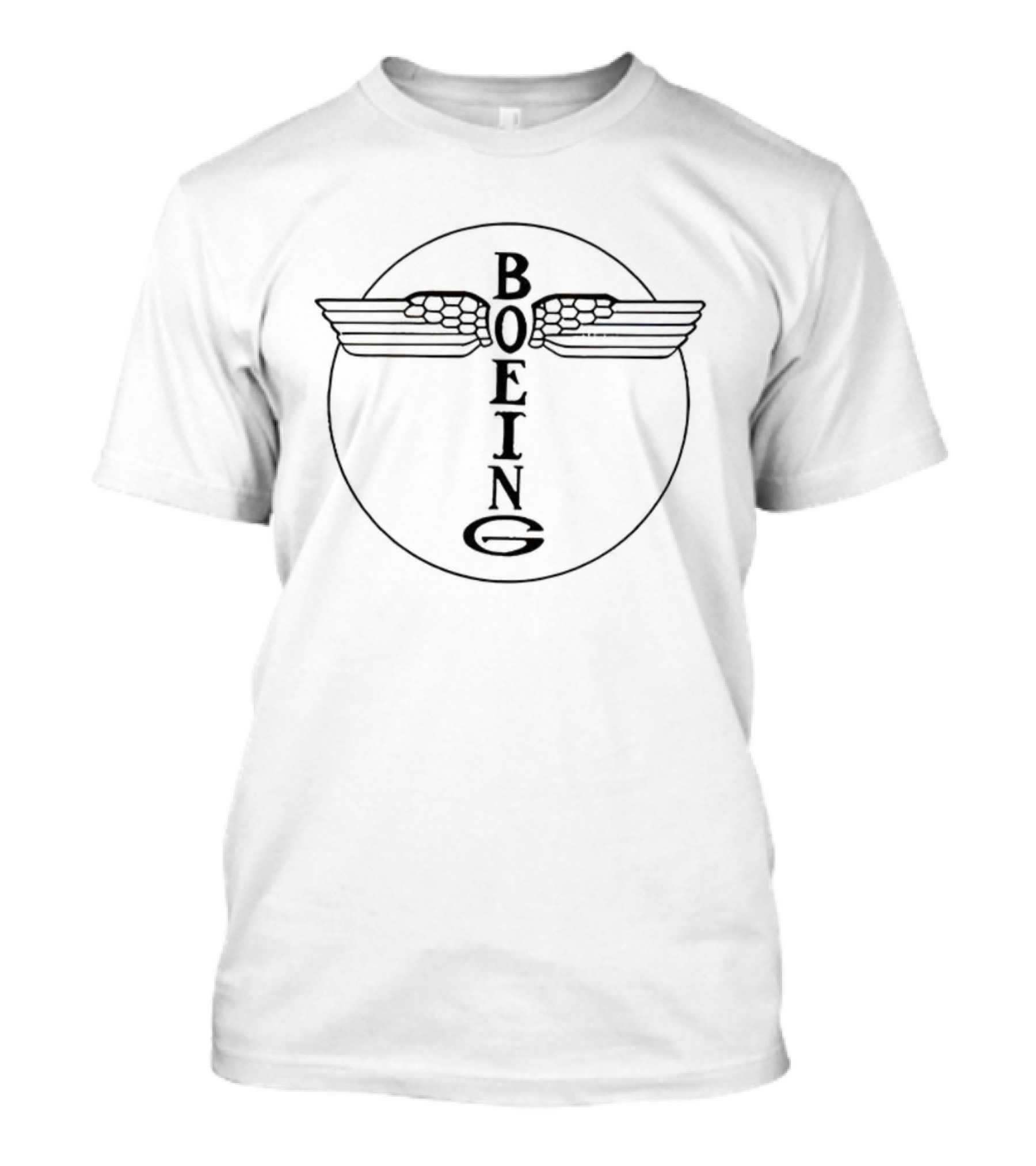 Boeing Vintage Emblem Wings Icon Classic 1917 Style T-Shirt