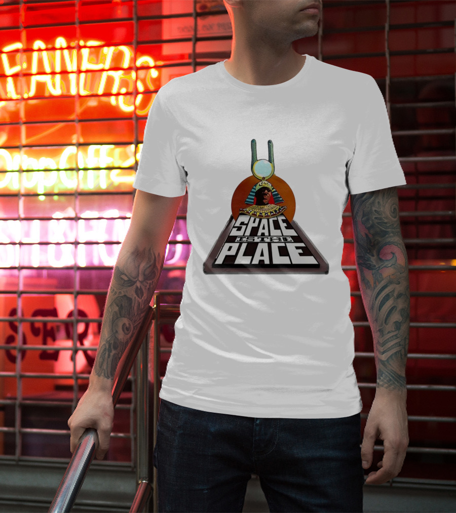 Space Is The Place Sun Ra Cosmic Jazz Iconic Visuals T-Shirt